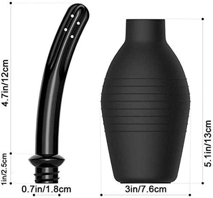 Einlaufbirne aus Silikon – Anal-Dusche für Männer & Frauen | Darmreinigung Kolon-Hygiene
