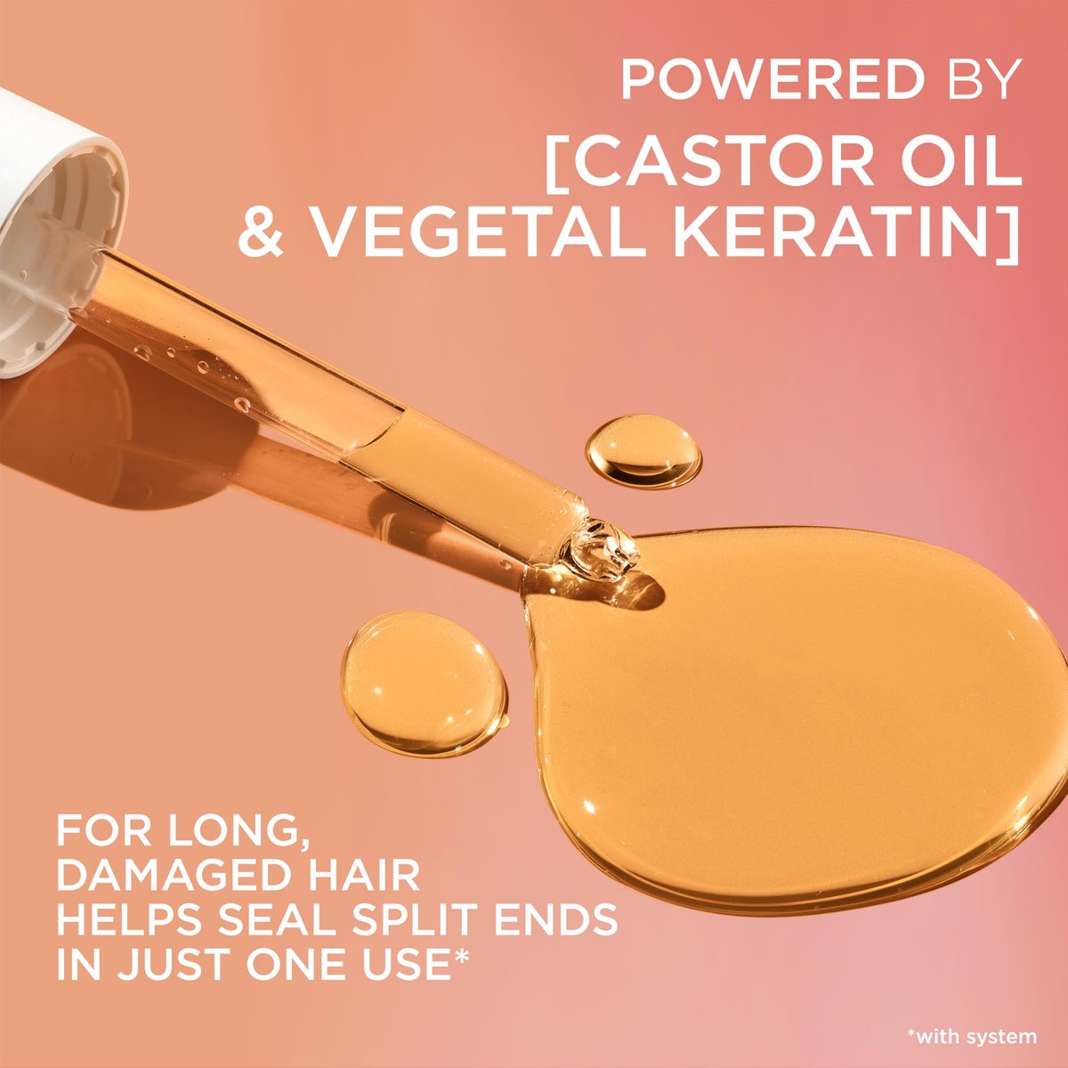 L'Oréal Paris Elvive Dream Lengths Frizz Killer Leave-In Serum, 100 ml – Anti-Frizz Haaröl für geschmeidiges, glänzendes Haar