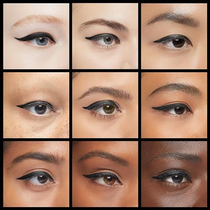 essence 5er-Pack schwarzer langanhaltender Eyeliner-Stift | wasserresistent & sanfte, gleichmäßige Anwendung | nachziehbar | vegan & parabenfrei | tierversuchsfrei