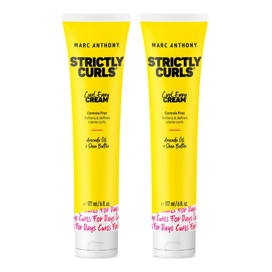 Marc Anthony Lockencreme mit Sheabutter & Ölen – definiert & pflegt lockiges & welliges Haar, 2er-Pack (2 x 177 ml)