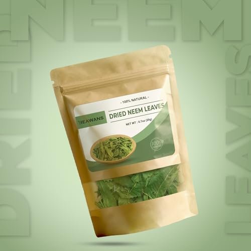 Heawans Natürlich getrocknete Neemblätter ganz (0,7 oz) – 20g