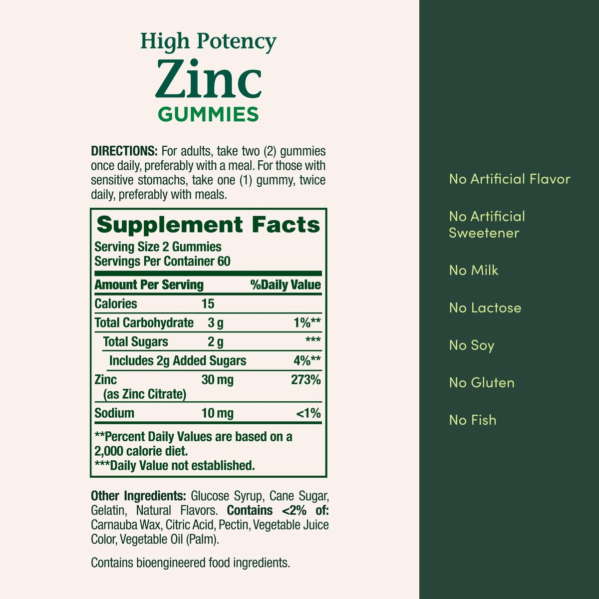 Nature's Bounty Zink Gummis, Immununterstützung, Haut- und Antioxidantienschutz, gemischte Beere, 30 mg, 120 Stück