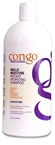 Congo Mello Moisture Instant Hydrating Shampoo 32oz – Feuchtigkeitsspendendes Shampoo für trockenes Haar