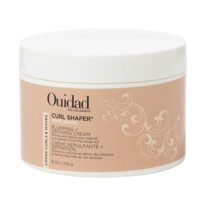 Ouidad Curl Shaper Take Shape Plumping Defining Cream 8oz – Volumisierende Styling-Creme für lose Wellen und mitteldickes Haar, leichte Frizz-Kontrolle, Soft Hold Textur-Booster