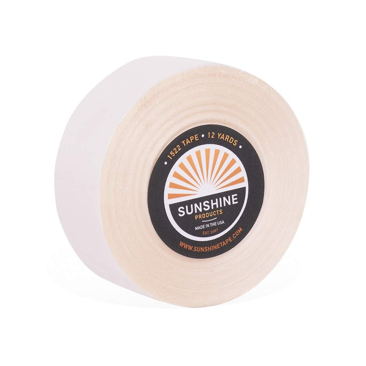 Tägliches Haarsystem Klebeband Rolle - 1522 Perückenklebeband - Hypoallergen, Sanft zur Haut - 1-7 Tage Halt - 1" x 12 Yards