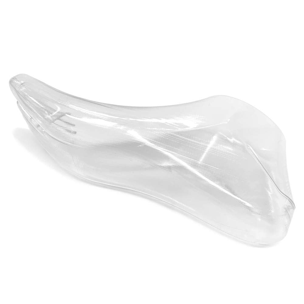 SteelFever 1 Paar Plastik Fußmodelle für Schuheinlagen – Transparente Schuhanprobe für knöchelhohe Schuhe
