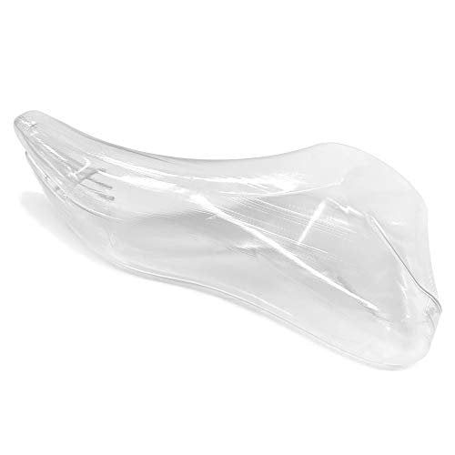 SteelFever 1 Paar Plastik Fußmodelle für Schuheinlagen – Transparente Schuhanprobe für knöchelhohe Schuhe