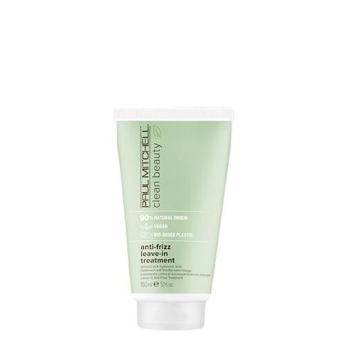 Paul Mitchell Clean Beauty Anti-Frizz Leave-In Treatment – Leave-In Conditioner gegen Luftfeuchtigkeit für krauses und widerspenstiges Haar, 150 ml
