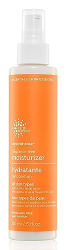 EARTH SCIENCE Almond Aloe Feuchtigkeitscreme für das Gesicht, ohne Duftstoffe, 150 ml