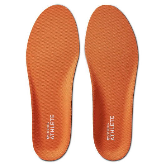 Sof Sole Damen Athlete Performance Full-Length Einlegesohle, Orange, Größe 5-7.5 US