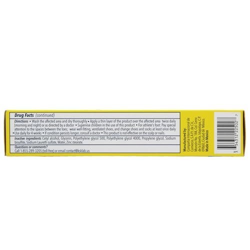 Derman Creme gegen Fußpilz, 1,76 Unzen (3er-Pack) – Wirksame Behandlung
