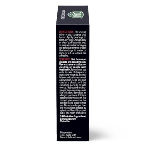 CURAD Performance Series Antibakterielle Pflaster, Extreme Haltbarkeit, Knie & Ellenbogen 7,6 cm x 7,6 cm, 10 Stück, Ideal für Schnitte, Schürfwunden, Sport und aktive Lebensstile