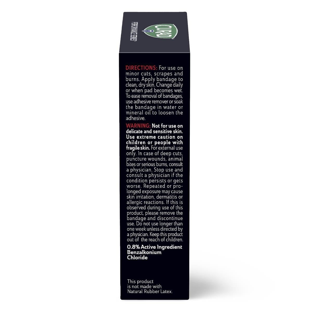 CURAD Performance Series Antibakterielle Pflaster, Extreme Haltbarkeit, Knie & Ellenbogen 7,6 cm x 7,6 cm, 10 Stück, Ideal für Schnitte, Schürfwunden, Sport und aktive Lebensstile
