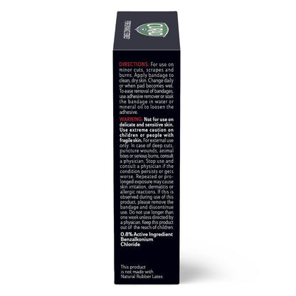 CURAD Performance Series Antibakterielle Pflaster, Extreme Haltbarkeit, Knie & Ellenbogen 7,6 cm x 7,6 cm, 10 Stück, Ideal für Schnitte, Schürfwunden, Sport und aktive Lebensstile