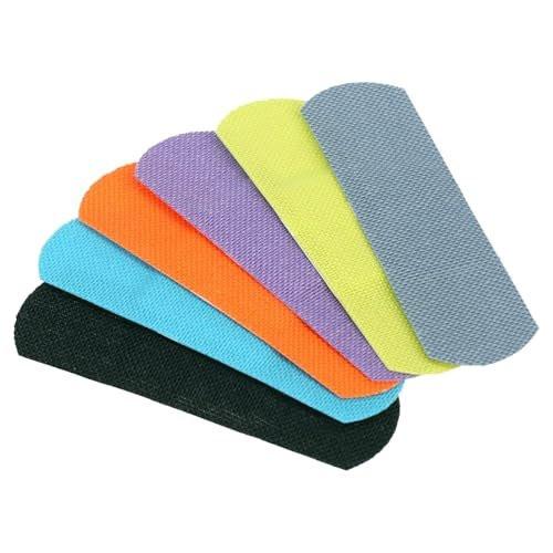 CURAD Performance Series Antibakterielle Pflaster, Extreme Hafttechnologie, Standardgröße Flexible Stoffpflaster für Schnitte, Schürfwunden & Verbrennungen, Farben gemischt, 1 x 3,25 Zoll, 20 Stück