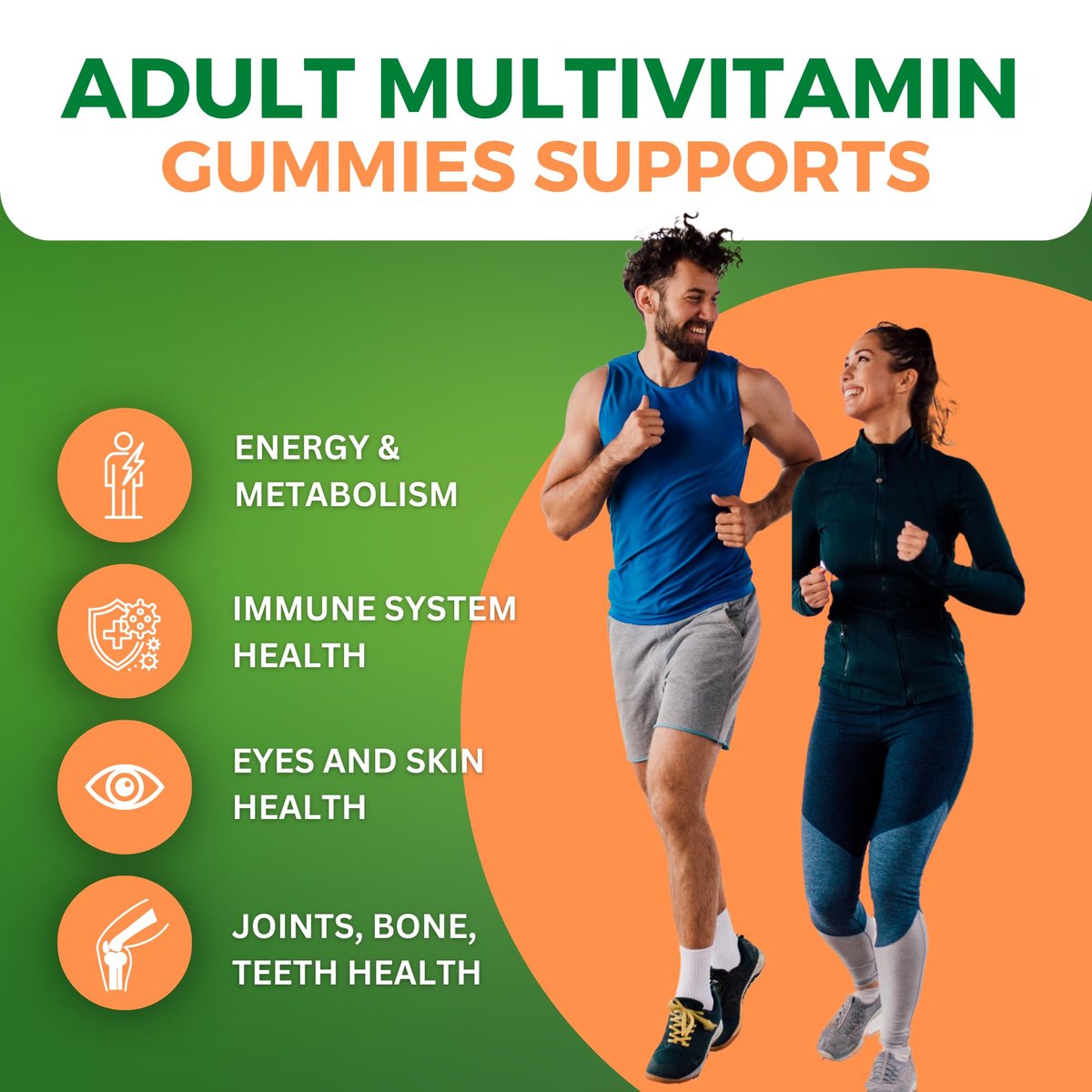Zaytun Vitamins Halal Multivitamin Gummies für Erwachsene – Männer & Frauen – Tägliche Nährstoffversorgung mit Biotin – Vegan, natürliche Fruchtaromen, Non-GMO – Hergestellt in den USA – 90 Gummis