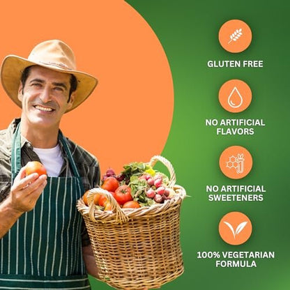 Zaytun Vitamins Halal Multivitamin Gummies für Erwachsene – Männer & Frauen – Tägliche Nährstoffversorgung mit Biotin – Vegan, natürliche Fruchtaromen, Non-GMO – Hergestellt in den USA – 90 Gummis