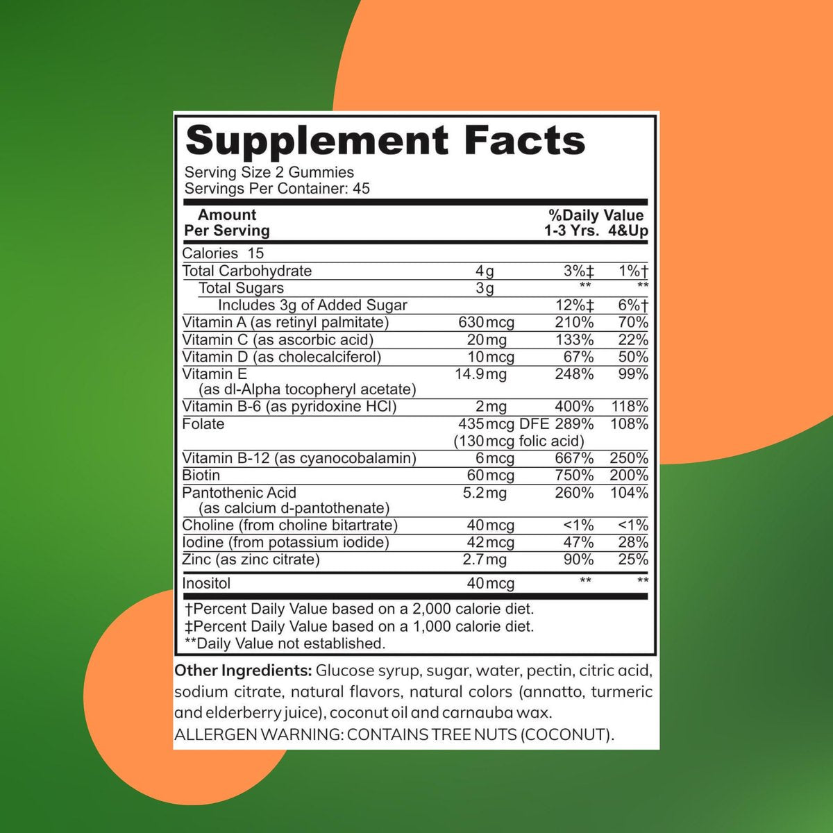 Zaytun Vitamins Halal Multivitamin Gummies für Erwachsene – Männer & Frauen – Tägliche Nährstoffversorgung mit Biotin – Vegan, natürliche Fruchtaromen, Non-GMO – Hergestellt in den USA – 90 Gummis