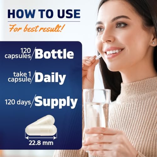 Vitamatic Hyaluronsäure 200 mg – 120 Kapseln für gesundes Bindegewebe, Gelenke und jugendliche Haut