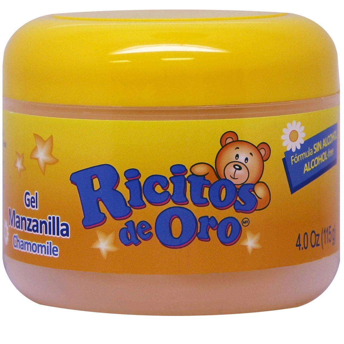 RICITOS DE ORO Styling Gel 4.05 oz (4er-Pack) – Stylinggel für starken Halt und geschmeidiges Haar