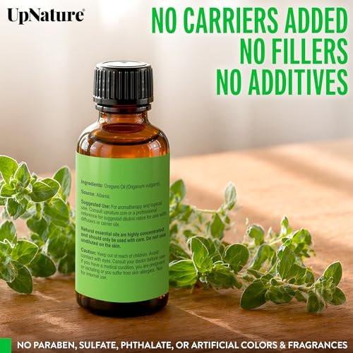 UpNature Oregano Öl – 100% reines Oregano-Öl (60 ml)