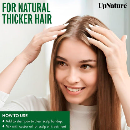 UpNature Teebaumöl - 100% reines, USDA-zertifiziertes Bio-Teebaumöl für Haut, Haare, Nägel, Körper und Kopfhaut (60 ml)