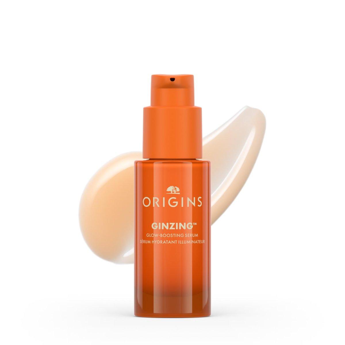 Origins GinZing Vitamin C Serum mit Koffein & Ginseng – Strahlendere Haut & feinere Poren, 30 ml