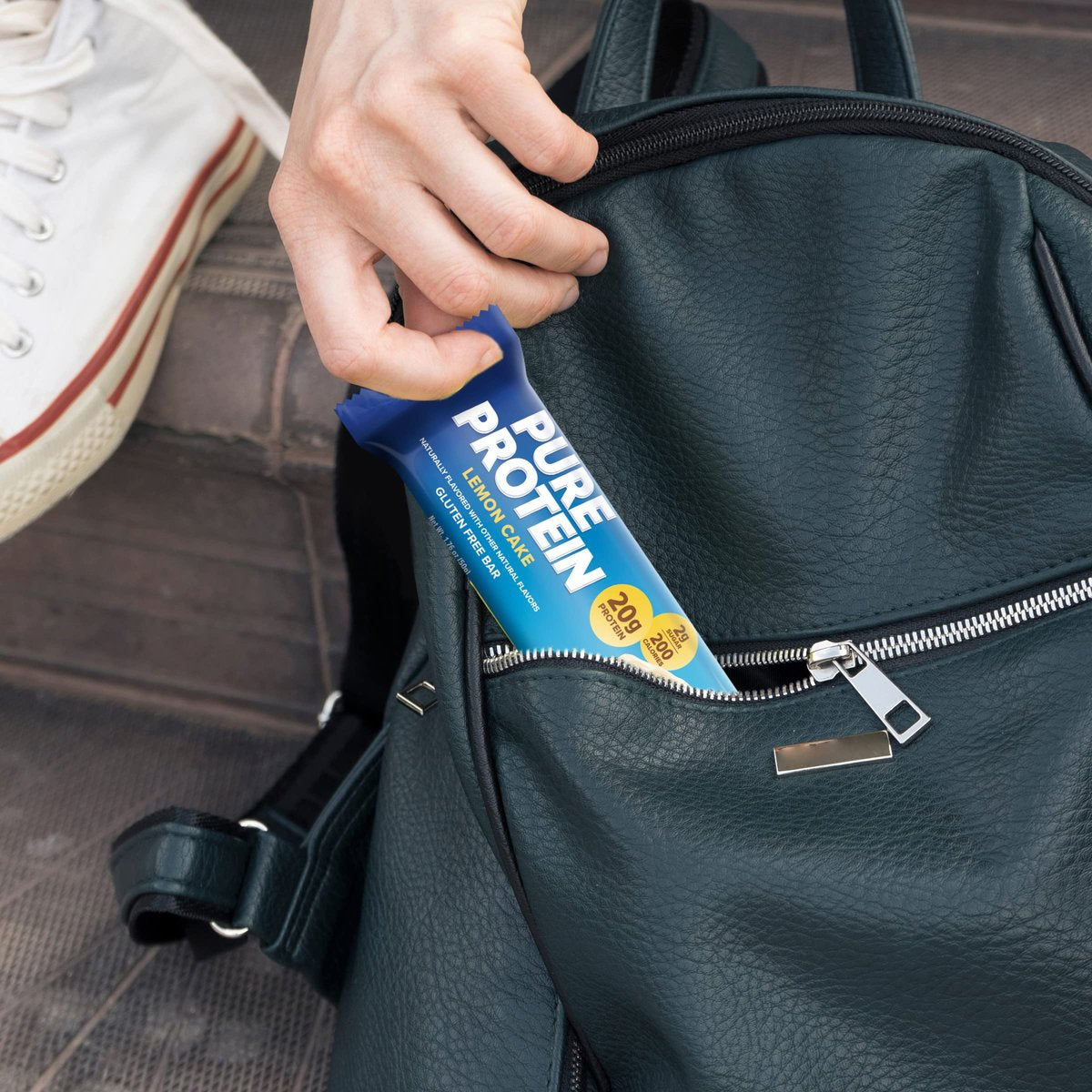 Pure Protein Lemon Cake Protein Riegel – 12er Pack, High Protein Snack für Energie und Muskelaufbau
