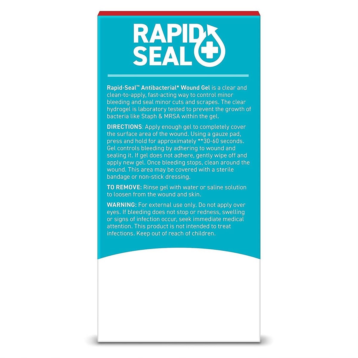 Rapid-Seal Wundgel (1 Tube) | Stoppt Blutungen in Sekunden | Ideal für Schnitte, Schrammen, Rasierpickel für Erste-Hilfe-Notfälle
