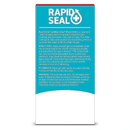 Rapid-Seal Wundgel (1 Tube) | Stoppt Blutungen in Sekunden | Ideal für Schnitte, Schrammen, Rasierpickel für Erste-Hilfe-Notfälle