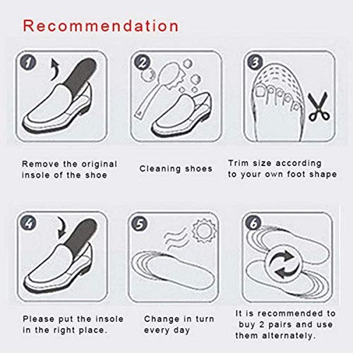 AEDNX Höhenverstellbare Schuheinlagen – 4-Lagen Absatzerhöhung für Männer, Schwarz