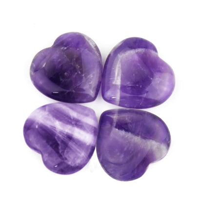 Marrywindix 15er-Pack 0,8 Zoll Heilende Kristalle Naturherz Liebe geschnitzte Palm-Sorgensteine Chakra Reiki Ausgleichend