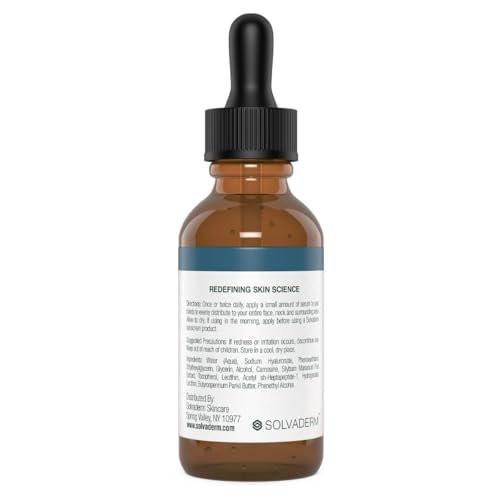 Solvaderm Excelagene Hyaluronsäure Serum – Dual-Molekül Hydratations-Boost – Polstert, Strafft und Glättet feine Linien – Leichte, schnell einziehende Anti-Aging-Feuchtigkeitspflege für alle Hauttypen