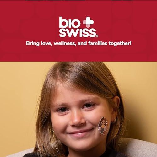 BioSwiss Pflaster, Meerjungfrauen-Form, selbstklebend, latexfrei, steril, 50 Stück