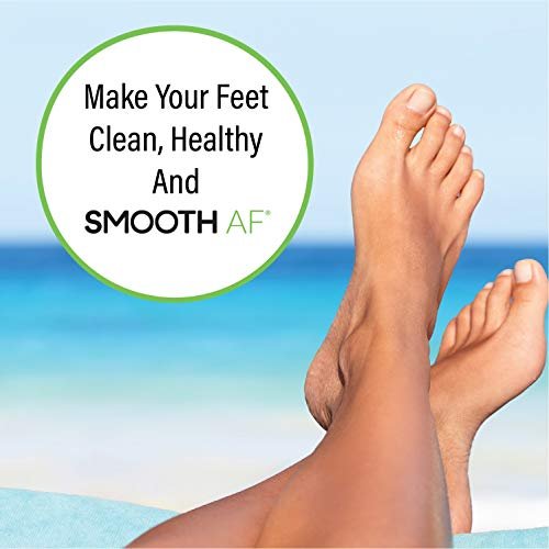 SMOOTH AF Fußpilz Antimykotikum (30 Tücher), Tolnaftat 1%, Alkoholfrei, Hautreparatur-Formel mit Pflegestoffen, Eukalyptus & Menthol, Behandelt & Verhindert Fußpilz, Juckreiz & Ringelflechte, APMA-zugelassen.