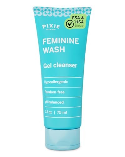 Pixie Menstrual Cup Waschgel für die Intimhygiene – Die beste Formel zur Reinigung Ihrer Periodentasse – Organische und natürliche Inhaltsstoffe & pH-ausgeglichen – Gel-Reiniger – Sterilisator-Seife für Menstruationsscheiben, 74 ml