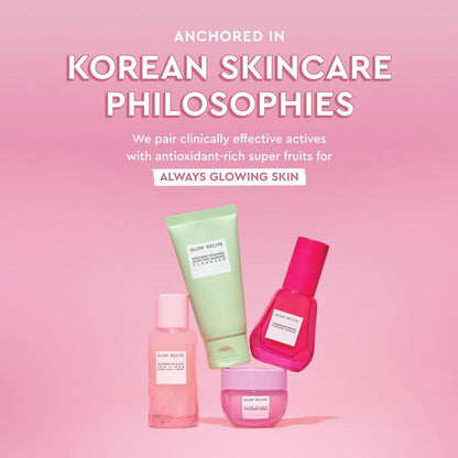 Glow Recipe Papaya Enzymen Reinigungsbalsam - Korean Double Cleanse Erster Reiniger, Make-up Entferner + Reinigungsölbalsam, Sanfter Peeling-Gesichtsreiniger, Feuchtigkeitsspendend (100 ml)