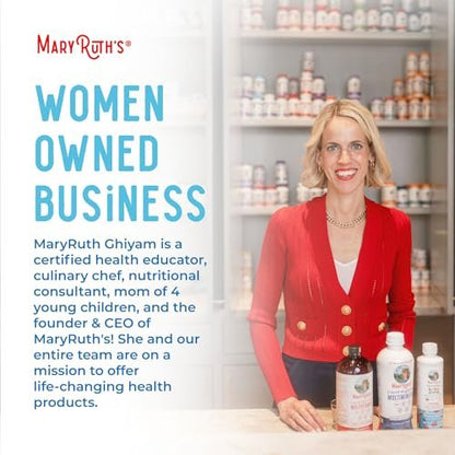 MaryRuth Organics Bio-organische flüssige Zinktropfen für Säuglinge | Zinksulfat zur Immununterstützung | Bio-Glycerin | Antioxidans | Vegan | Für Babys von 6–12 Monaten | 1 Monatsvorrat | 60 ml