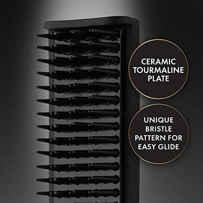 Hot Tools Herren Bartglätterbürste für einen glatten Finish – Keramikbürste für Bärte