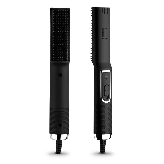 Hot Tools Herren Bartglätterbürste für einen glatten Finish – Keramikbürste für Bärte