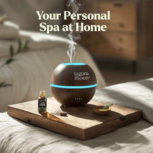 Lagunamoon Sommer Ätherische Öle Set - Urlaubsbrise Geschenkset für Diffuser, Haushalt, Kerzenherstellung, Duft, Aromatherapie, Luftbefeuchter, Geschenke - Kokosnuss, Ananas und Grapefruit (10ml)