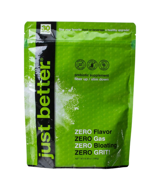 just better. Präbiotikum-Pulver für eine gesunde Darmflora | Ballaststoffpulver ohne Körnung, ohne Geschmack, ohne Blähungen oder Gas | Fühlen Sie sich schneller satt | Keto, Non-GMO, glutenfrei, vegan – 30 Portionen