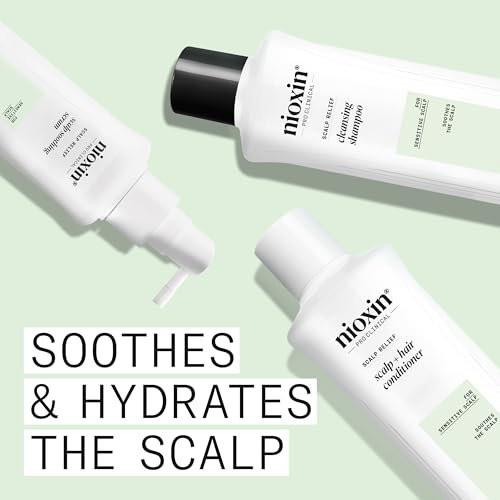 Nioxin Scalp Relief System Kit | Für empfindliche, juckende Kopfhaut | Mit Aloe Vera und Vitamin E | Probiergröße