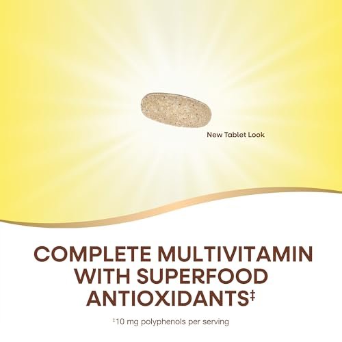 Nature's Way Alive! Männer Tägliche Multivitamine – Unterstützt Energie-Stoffwechsel & Muskelfunktion* – mit B-Vitaminen, glutenfrei, 50 Tabletten (Verpackung kann variieren)