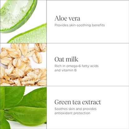 Briogeo Be Gentle, Be Kind Aloe + Oat Milk Ultra Soothing Shampoo | Duftfreies Shampoo für empfindliche Kopfhaut & Haare | Sulfatfrei | Vegan & tierversuchsfrei | 236 ml