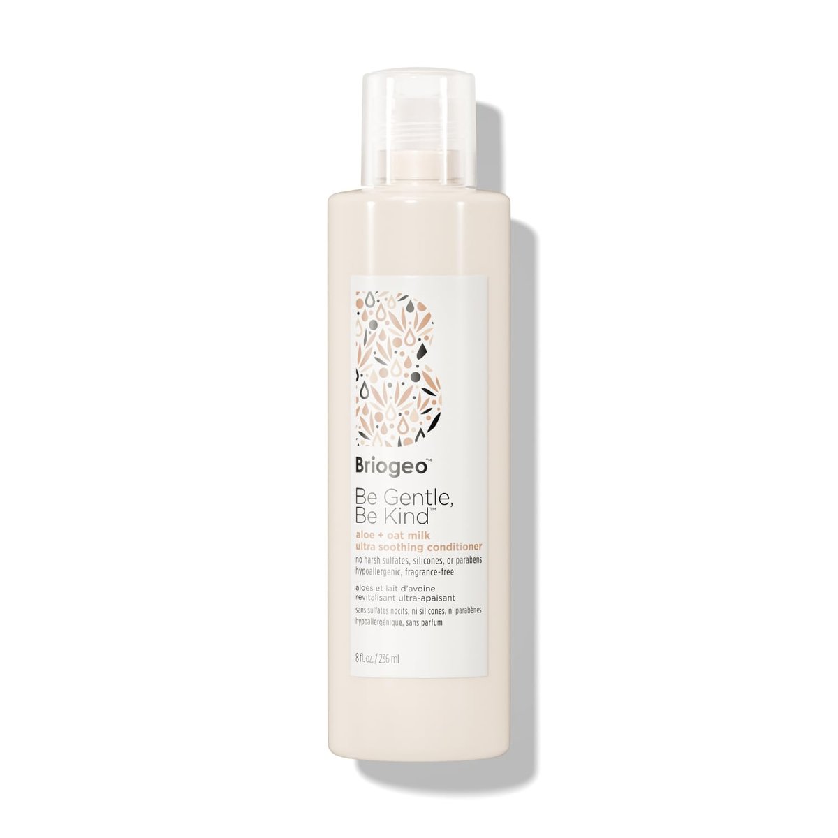 Briogeo Be Gentle, Be Kind Aloe + Oat Milk Ultra Soothing Conditioner | Duftfreier Conditioner für empfindliche Kopfhaut & Haare | Silikonfrei | Vegan & tierversuchsfrei | 236 ml