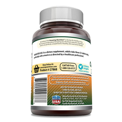 Amazing Formulas Calcium Magnesium Zink + D3 Nahrungsergänzungsmittel | 150 Tabletten | Non-GMO | Glutenfrei | Hergestellt in USA