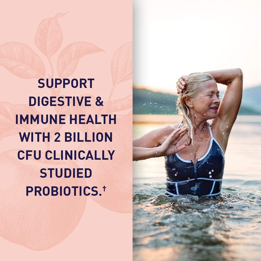Garden of Life Bio- Apfelessig Probiotikum Gummibärchen - USDA Bio, 2 Milliarden KBE, Vitamin B12 - 60 vegane, nicht-GVO Gummis für Verdauung & Immunsystem