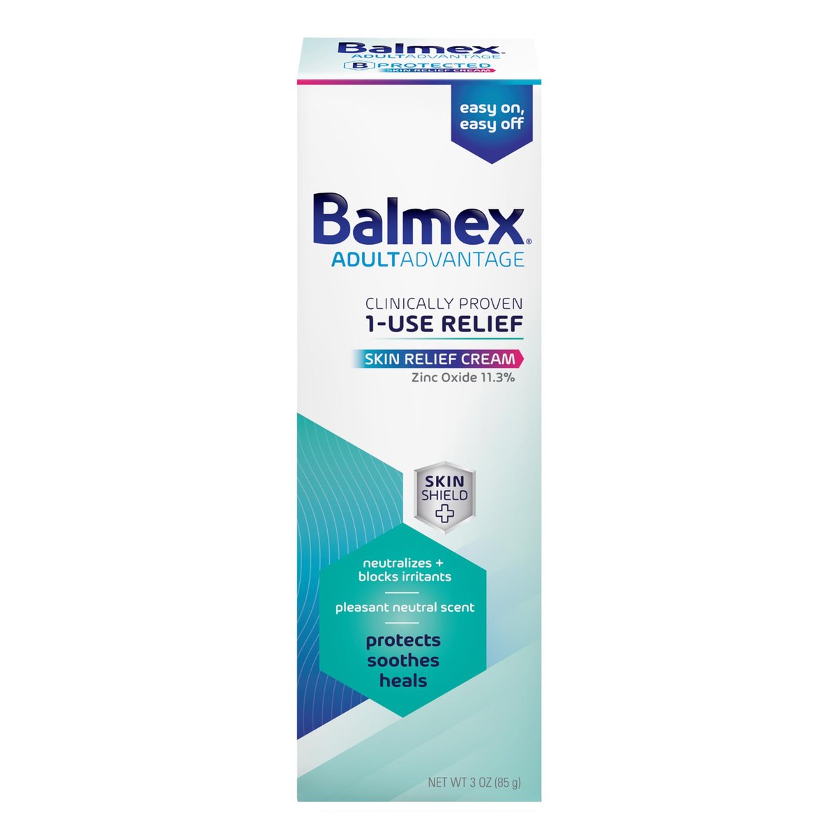Balmex Adultadvantage Bprotected Hautpflegecreme mit Skinshield Technologie, 85 g