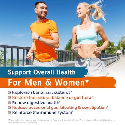 Innate Vitality Probiotika 120 Milliarden KBE für Männer & Frauen, 34 Stämme mit Präbiotika & Verdauungsenzymen, Immun- & Verdauungsgesundheit, Verzögerte Freisetzung, Haltbar, 30 Vegane Kapseln